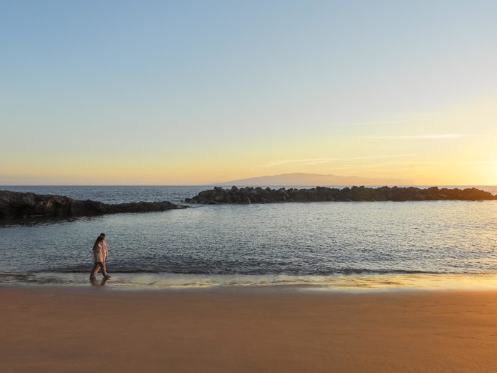 Sunset at Abama Beach