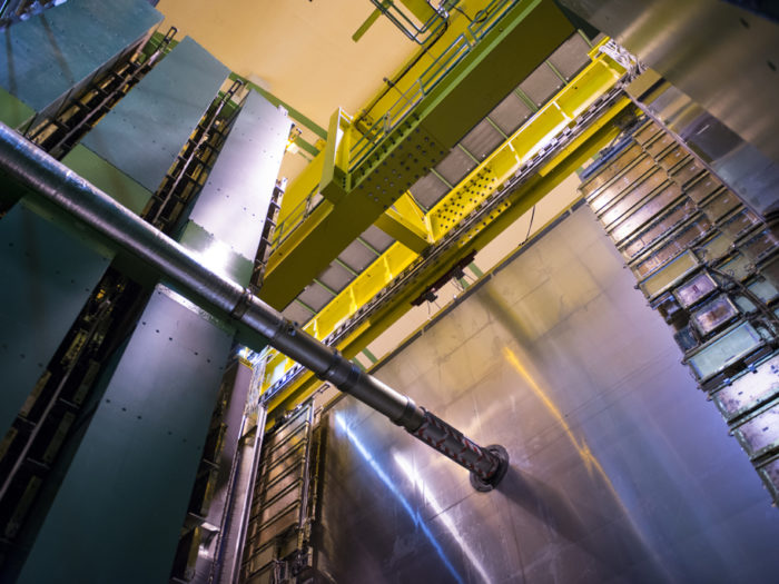 NY FORM AV MATERIE? LHCb-experimentet vid Cern har lett till upptäckten av tetrakvarken, en hadron som består av fyra kvarkar. 
Partikeln har döpts till Z(4430). Foto: A.PANTELIA/ CERN