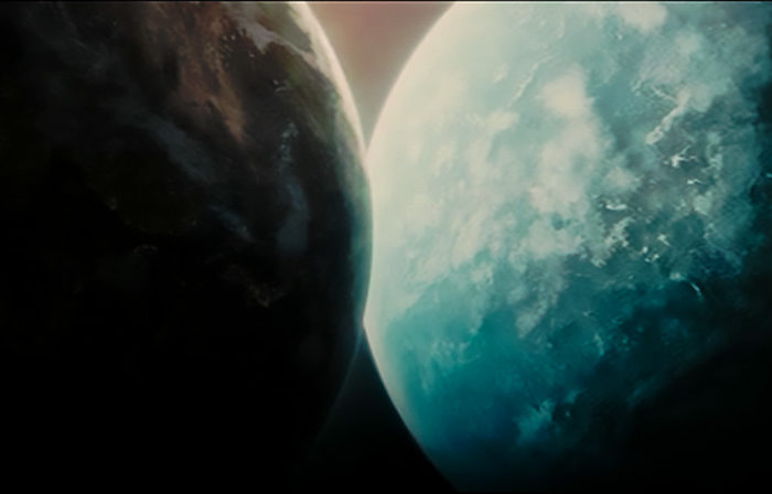 TILLBAKA TILL RUTA ETT. Civilisationer utplånar sig själva, visar historien. Men också en kollision med ett rymdobjekt, vars bana korsar jordens, kan nollställa möjligheter till nystart. Lars von Triers film Melancholia beskriver ett sådant undergångsscenario.