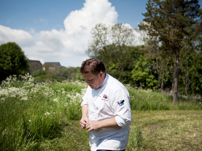 Michael Björklund utvidgar ständigt sin repertoar på Smakbyn med nya produkter, drycker och evenemang.
