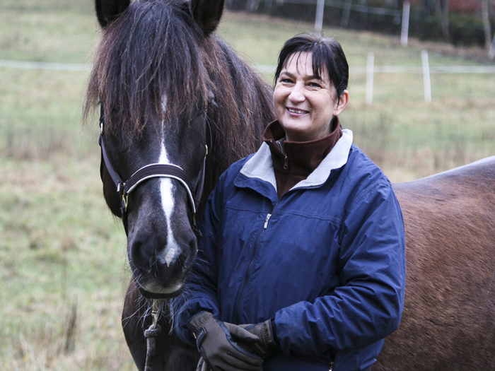 Outi Impivaara, vd för ledarskapskonsultbolaget Oicon Oy, tillsammans med Patori.
