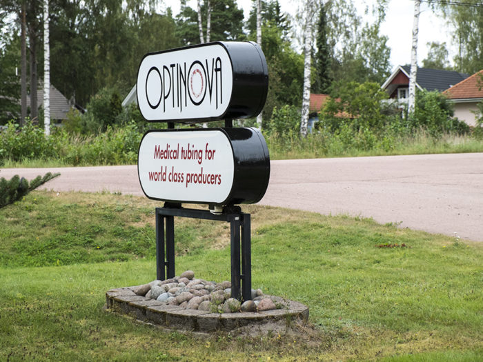 Räddar liv. Från idylliska Godby på Åland levererar Optinova minimala slangar med ännu mindre håligheter till sjukhus världen över.