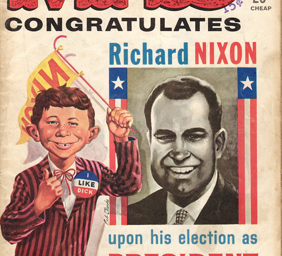 Charmikon 1960. Då Eisenhower valdes till president 1952 spelade kandidaternas utseende ingen större roll. Åtta år senare hade nio av tio amerikanska hushåll tv. Det sägs att Kennedys seger delvis berodde på att han helt enkelt såg bättre ut i de direktsända tv-debatterna med Nixon. Foto: Flickr