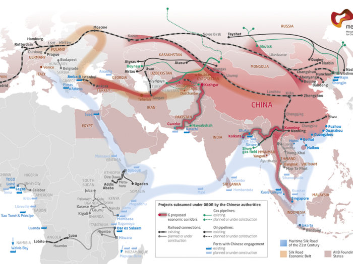 Källa: Mercator Institute for China Studies (Merics)