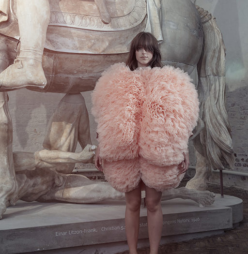 Bombastisk tyll. Hyllning till människokroppen av Nicholas Nybro. Foto: CPHFW