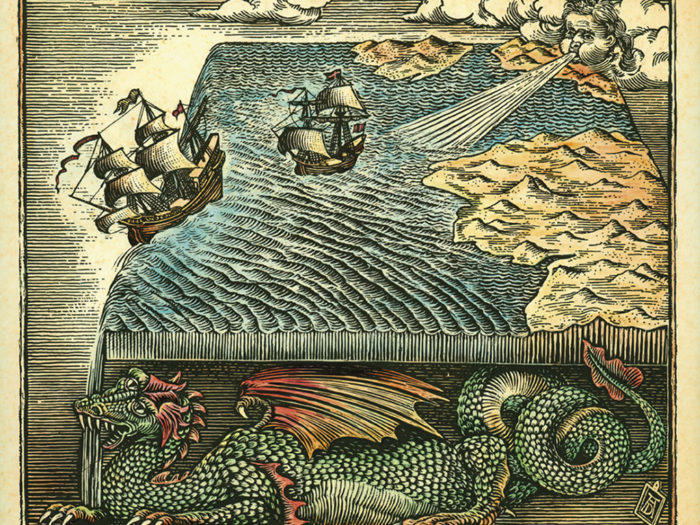 Förlorad visdom. Att grekisk och romersk kunskap gick ’förlorad’ under den ’mörka medeltiden’ är en modern myt. Likaså uppfattningen att människan trodde att jorden var platt. Foto: Tumblr