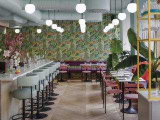 Vegetariskt. Yes Yes Yes förvandlade en före detta McDonalds-lokal till stämningsfull restaurang.