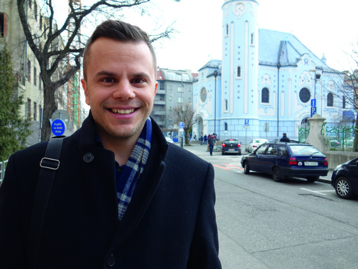 Lite som Uber. De finsk-slovakiska konsulterna Solved erbjuder en plattform som matchar konsulthjälp med industrier, städer och regeringar. Radoslav Mizera är bolagets man i Slovakien.