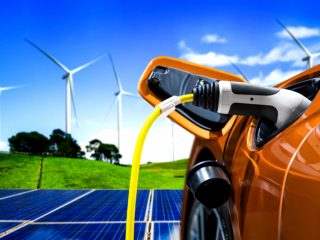 49881889-ev-charging-station-for-electric-car-in-concept-of-green